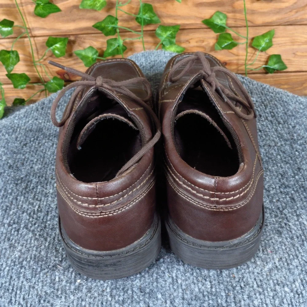 Nunn Bush 84133-200 Men Casual Oxford Shoes Size‎ 8 Work Office Brown Leather
